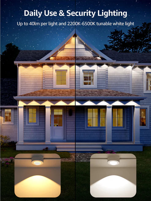 E1 AI-Powered Permanent Outdoor Lights
