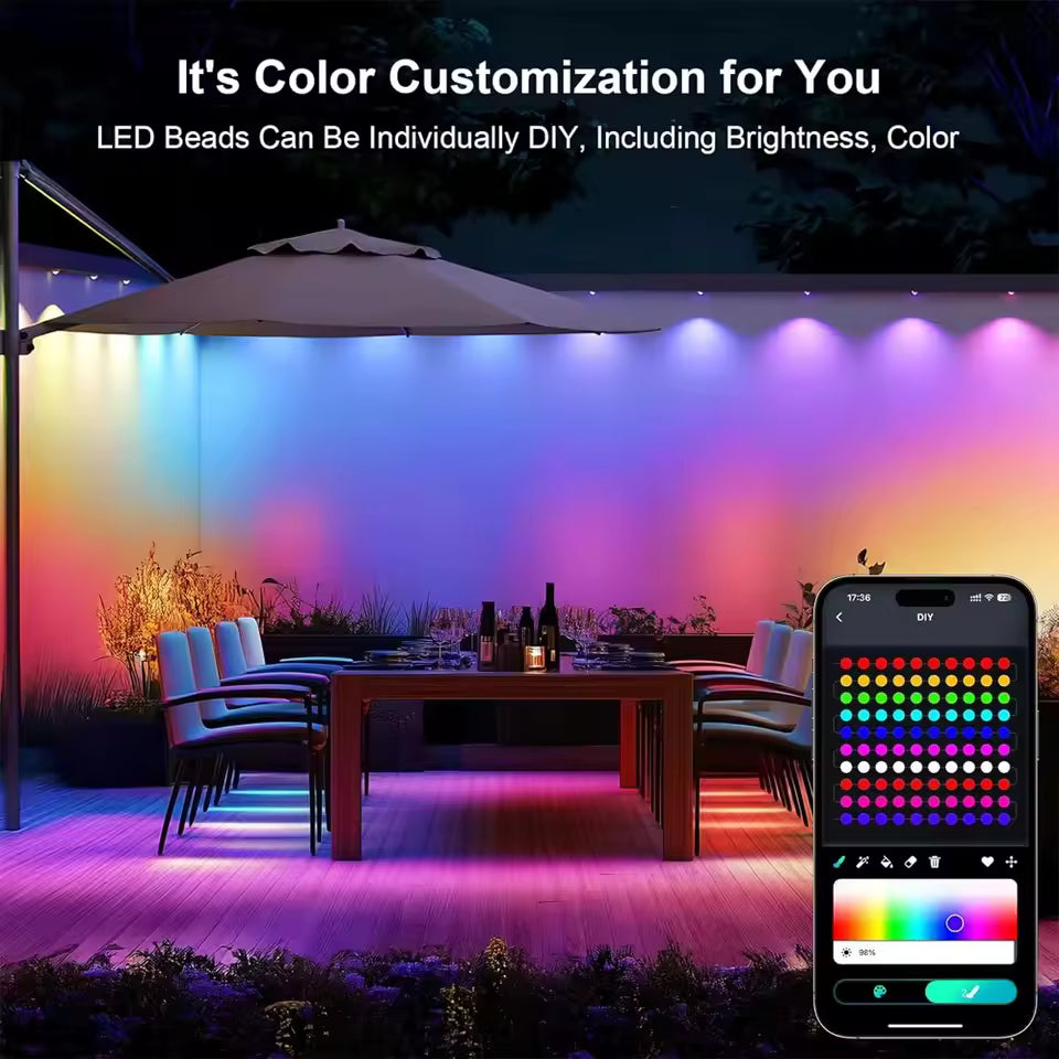 E1 AI-Powered Permanent Outdoor Lights